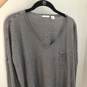 BP Striped Long Sleeve Tee